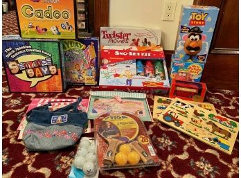 Lot Of Children's Games Including Board, Puzzles