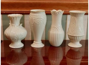 Diminutive Lenox Vases (4)