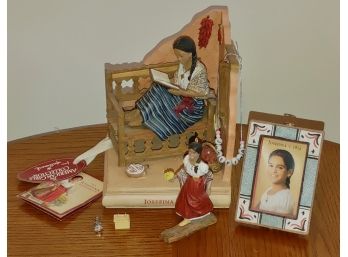 American Girl Josefina Bookend, Frame And Other Collectibles