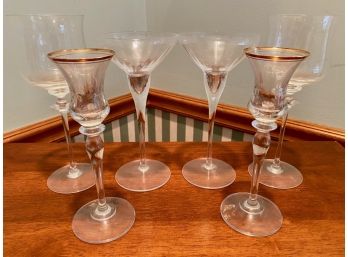Stemmed Glassware Pairings (2 Each) Including Party Lite