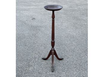 A Mahogany Pedestal Or Plant Stand By Ferguson