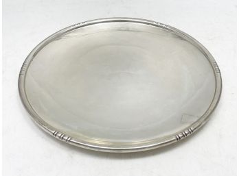 A Vintage Sterling Silver Tray By Nicholas Schelnin Silver