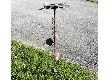 A Copper Lawn Sprinkler