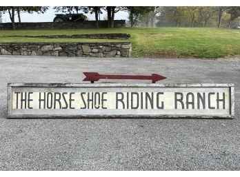 An Amazing Large Vintage Hotel Sign