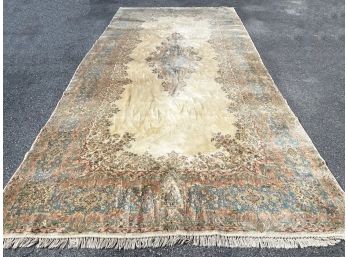 A Very Large Vintage Kerman (Iranian) Wool Rug