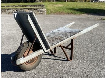 A Vintage Wheelbarrow