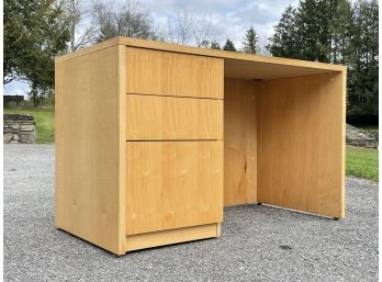 A Solid Maple Modern Desk