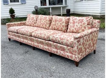 A Vintage Down Stuffed Sofa By Swain