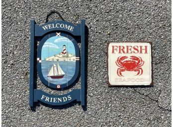 Retro Nautical Signs