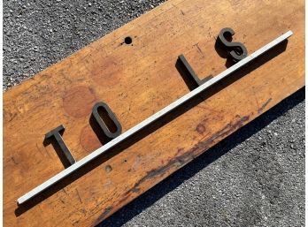 A Vintage Hardware & Tools Sign