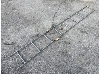 A Vintage Authentic Train Ladder