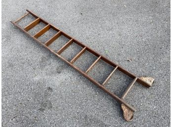 A Vintage Library Ladder