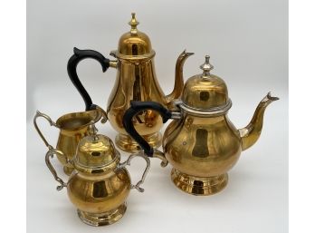 Vintage Indian Metal/Brass Tea Set