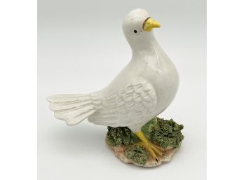 Vintage Italian Pottery  Dove/Bird Figurine