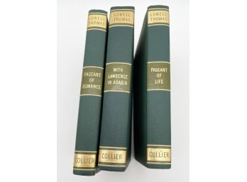 Lowell Thomas Adventure Library - Set Of 3 Books