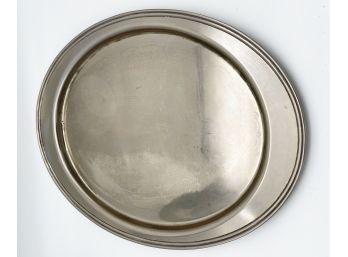 Hong Kong Silver Plated Platter