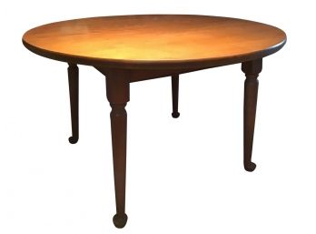48 Inch Round Maple Dining Table