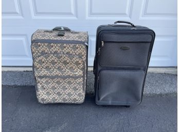 2 Suitcases And 3 Pack Of Eagle Creek Travel Gear