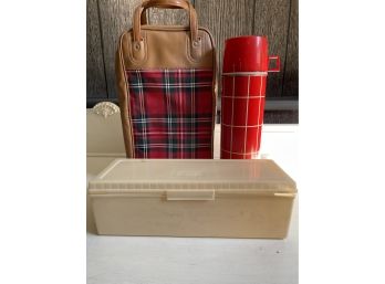 Vintage Thermos Brand Lunch Set