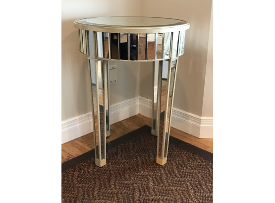Round Mirror Table