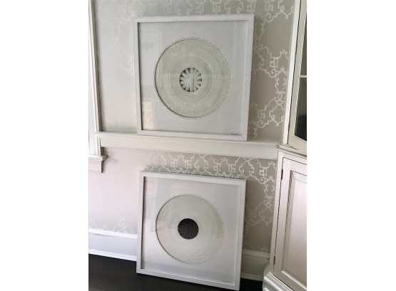 Pair Of Complementary Wall Art Pieces