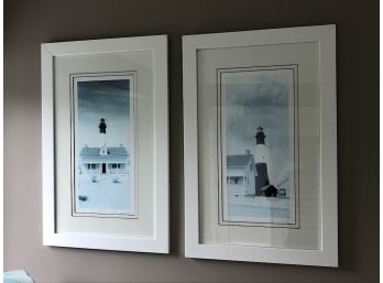 Two Signed Prints Of Tybee Lighthouse