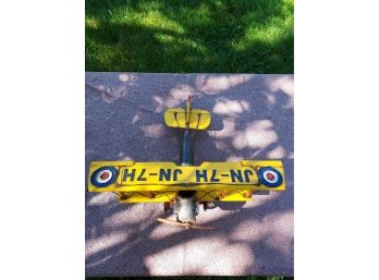 Vintage Tin Airplane