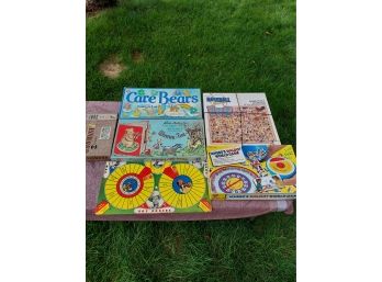 Lot Of Vintage Games, Puzzles Etc.