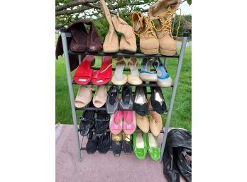 Shoe Rack And Women's Shoes