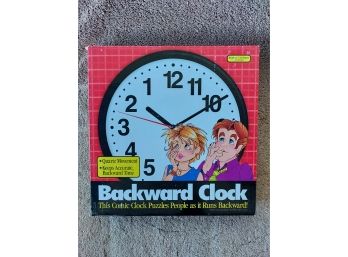 Backwards Clock