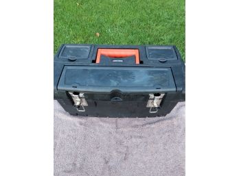 Black And Decker Tool Box With Tools