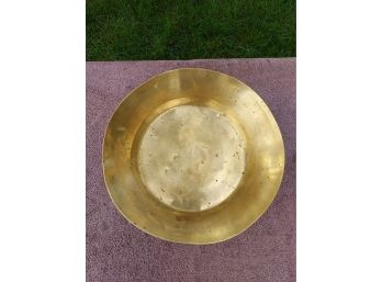 Early To Mid Century Russian Brass Wedding Bowl