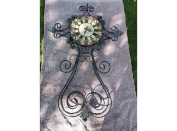 Cast Iron Decorative Clock