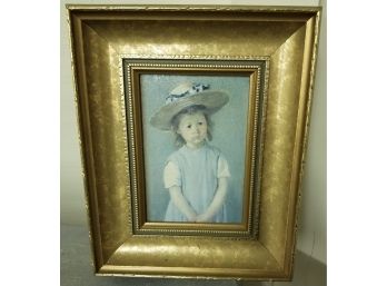 Child In A Straw Hat 1886