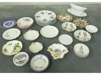 Miscellaneous Glass Plate/bowl Set