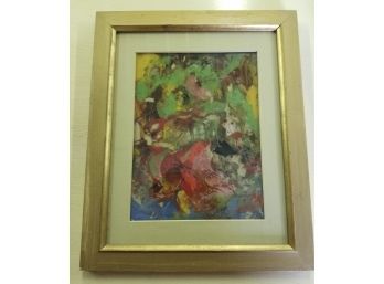 Framed Art Multi Colored