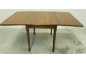 Solid Cherry Drop Leaf Table