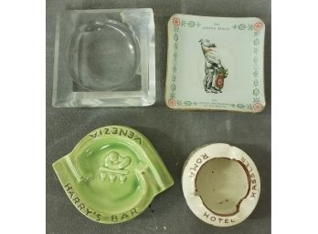 Four Ash Trays