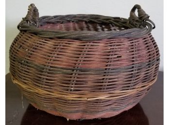 Round Wicker Basket