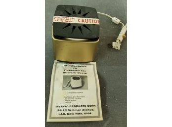 Ultrasonic Cleaner With Instruction Manual