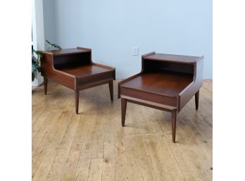 Pair Rare 1965 Lane First Edition Side Tables