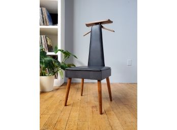 60s Mid Century Valet Chair With Storage