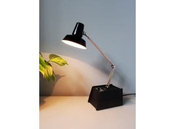 Vintage 70s Small Adjustable Desk Task Lamp