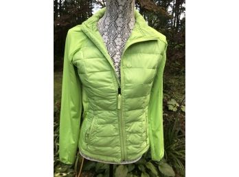 CALVIN KLIEN Lime Nylon Sport Jacket