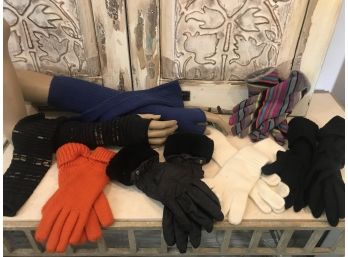 Ladies Designer Glove Lot Including EILEEN FISHER And UGGS