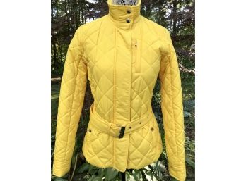 RALPH LAUREN Yellow Puffer Jacket