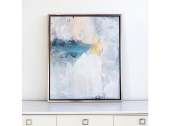 'Lighthouse' - Embellished Gallery Wrapped Canvas Print By Julia Contacessi