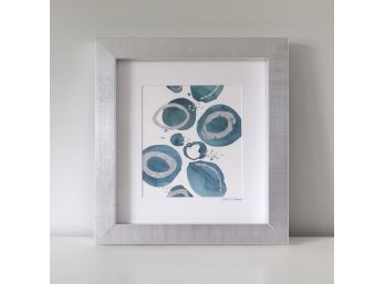 'Blooms No. 2' - Embellished And Framed Print By Julia Contacessi