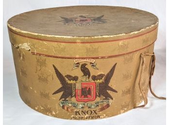 Extraordinary Antique Hat Box By Knox New York