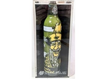 Mountain Dew Green Label Art Aluminum Bottle 'Bill Hilly' By Peat Wollaeger 2008